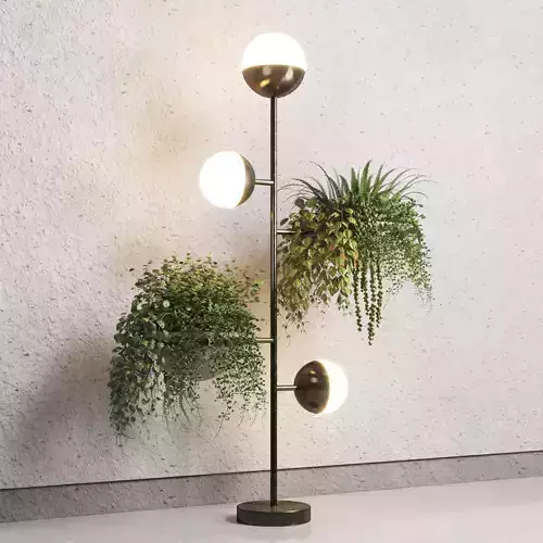 Floor light  plant Indoor  outdoor plants stand pot