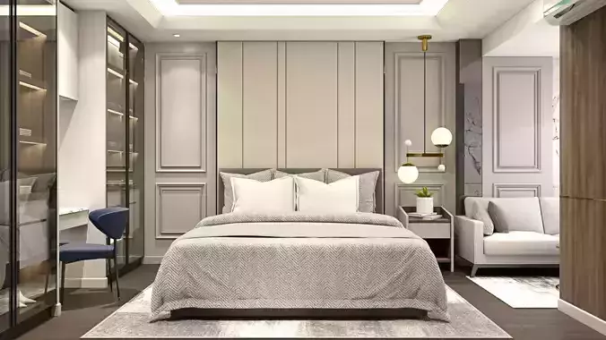 Design Master Bedroom Classic Modern