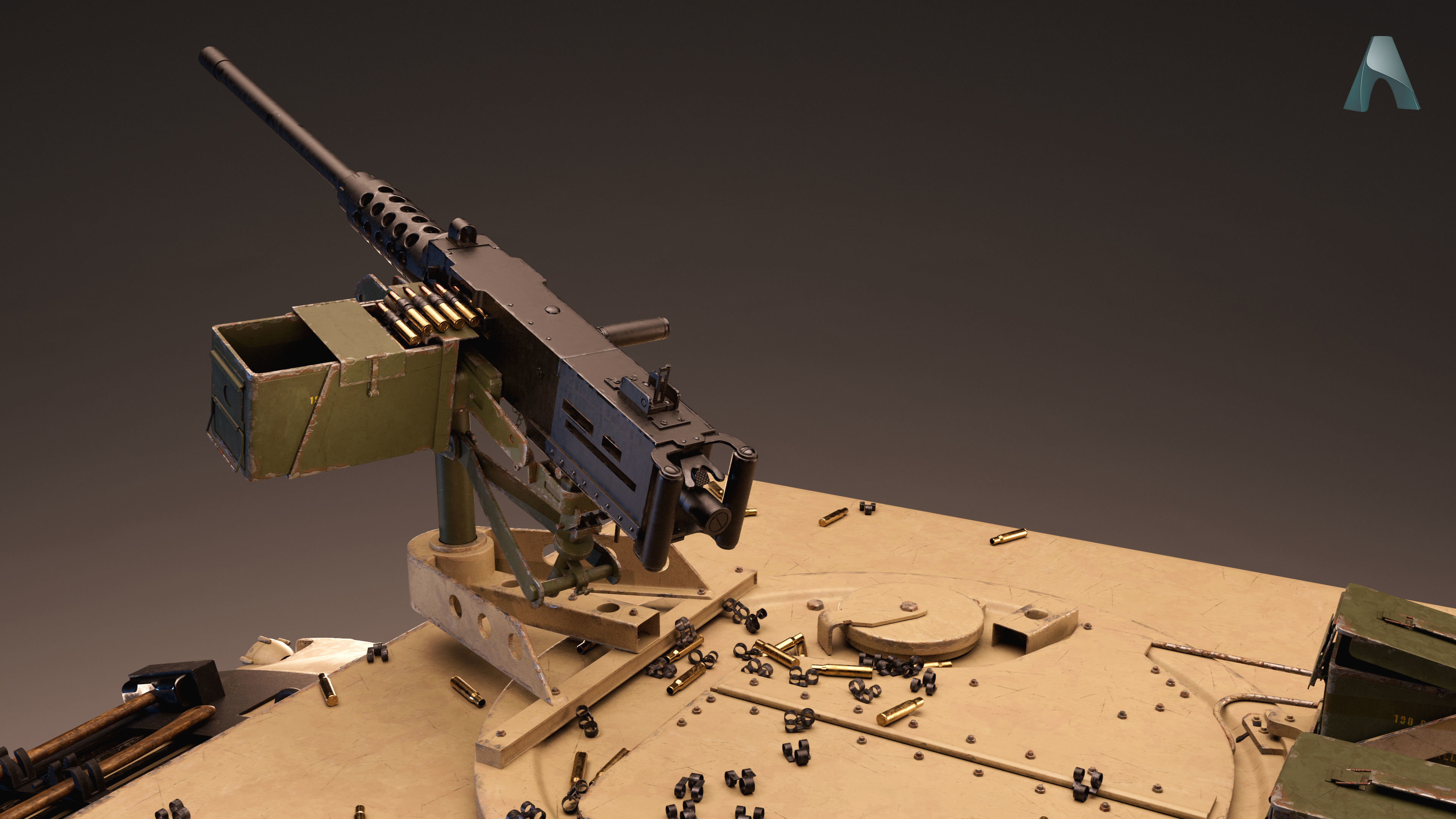 Humvee - Highpoly 3D model_14