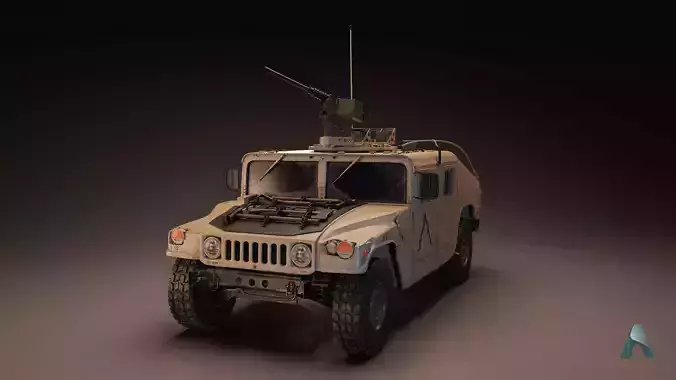 Humvee - Highpoly