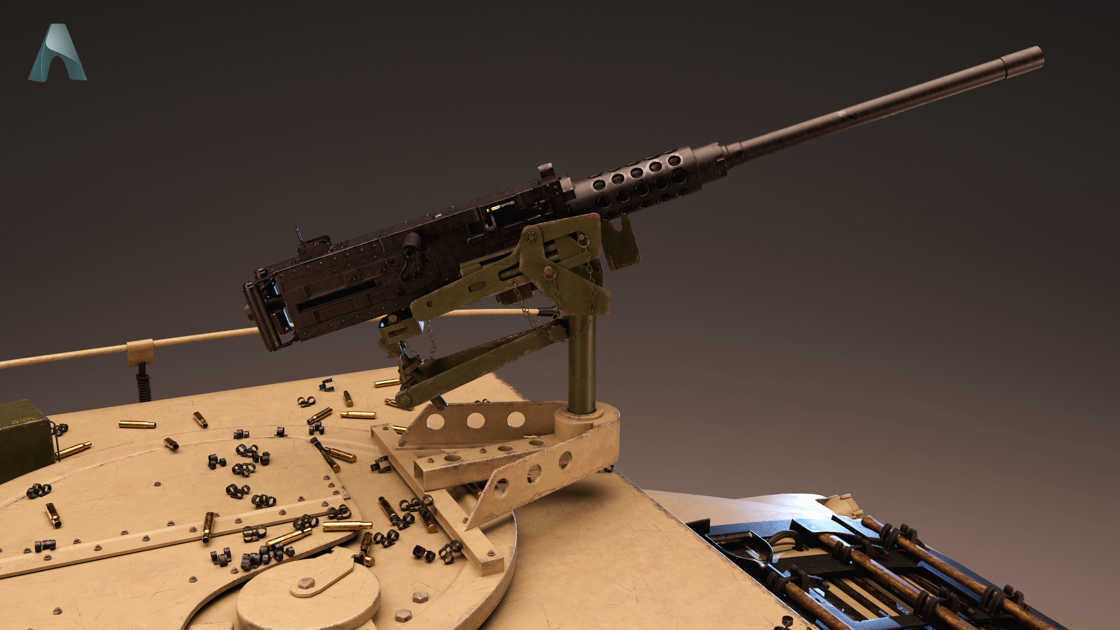 Humvee - Highpoly 3D model_13