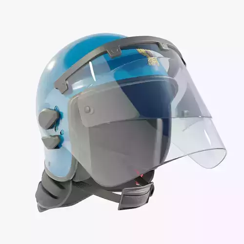 Italian Police Riot Helmet