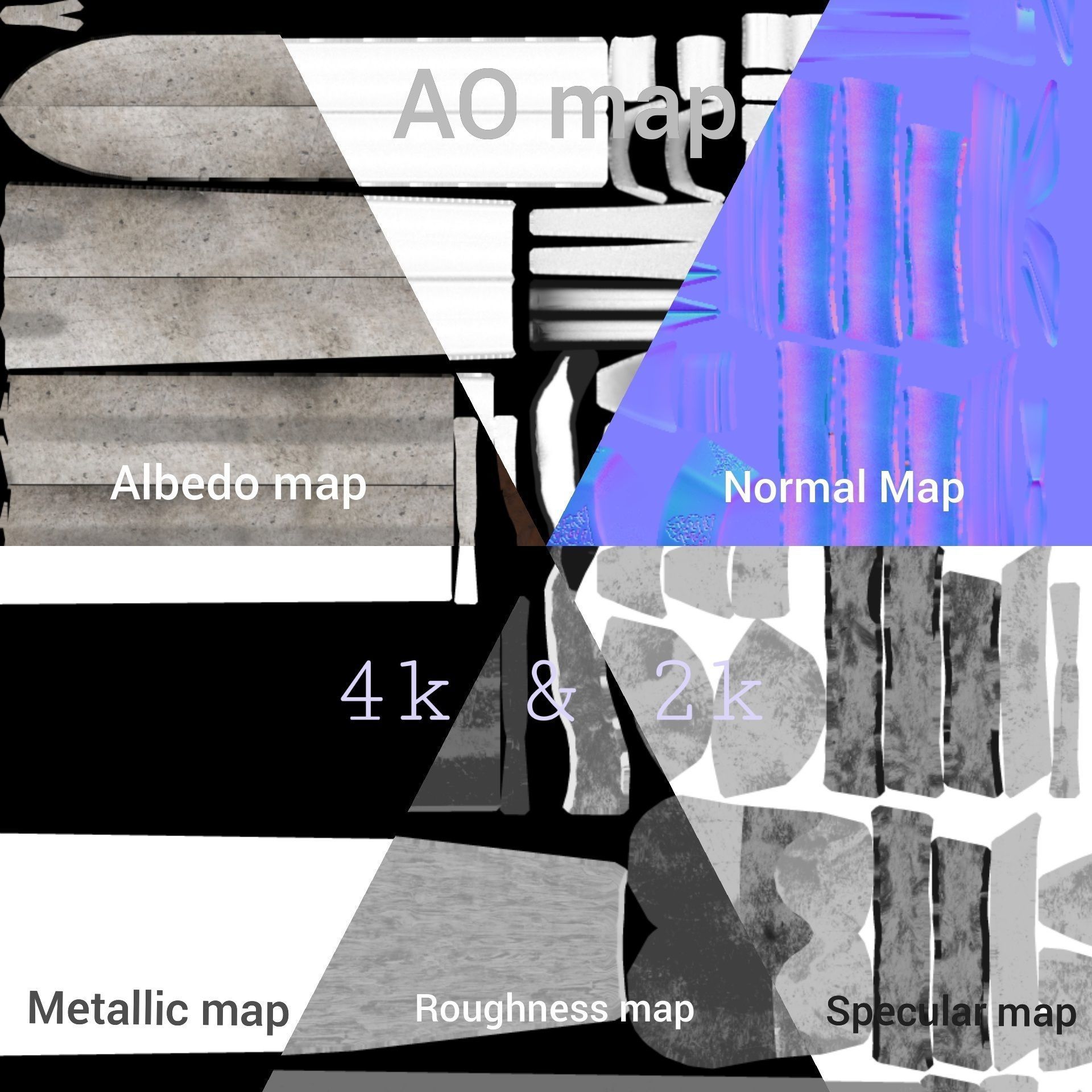 lowpoly HQ medieval sword  Low-poly 3D model_12