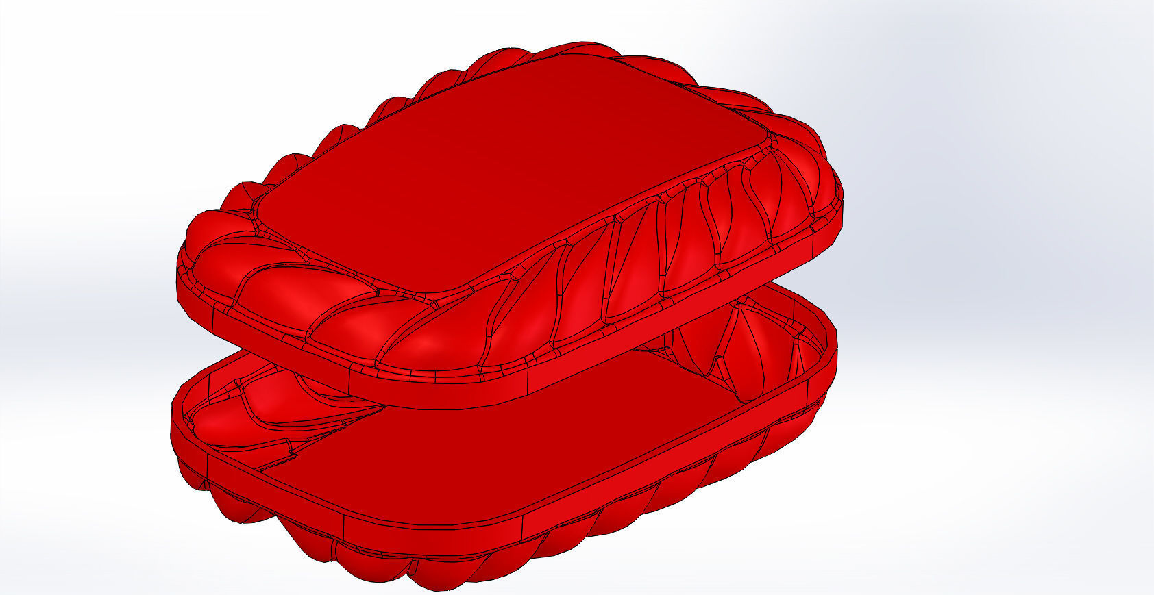 Retro soap dish for old photos 3D print model_4