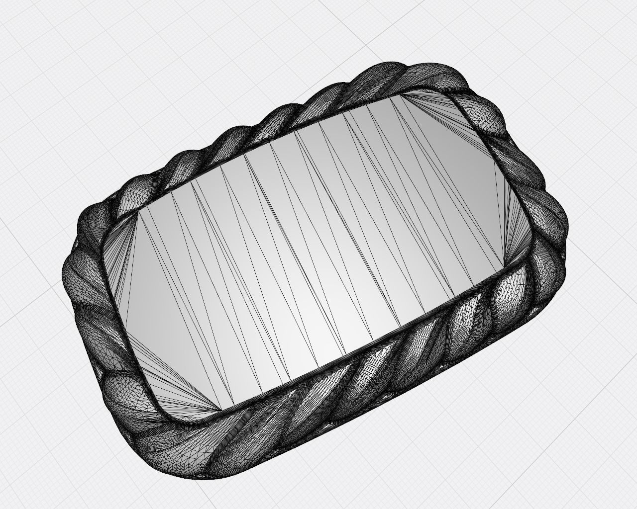 Retro soap dish for old photos 3D print model_5