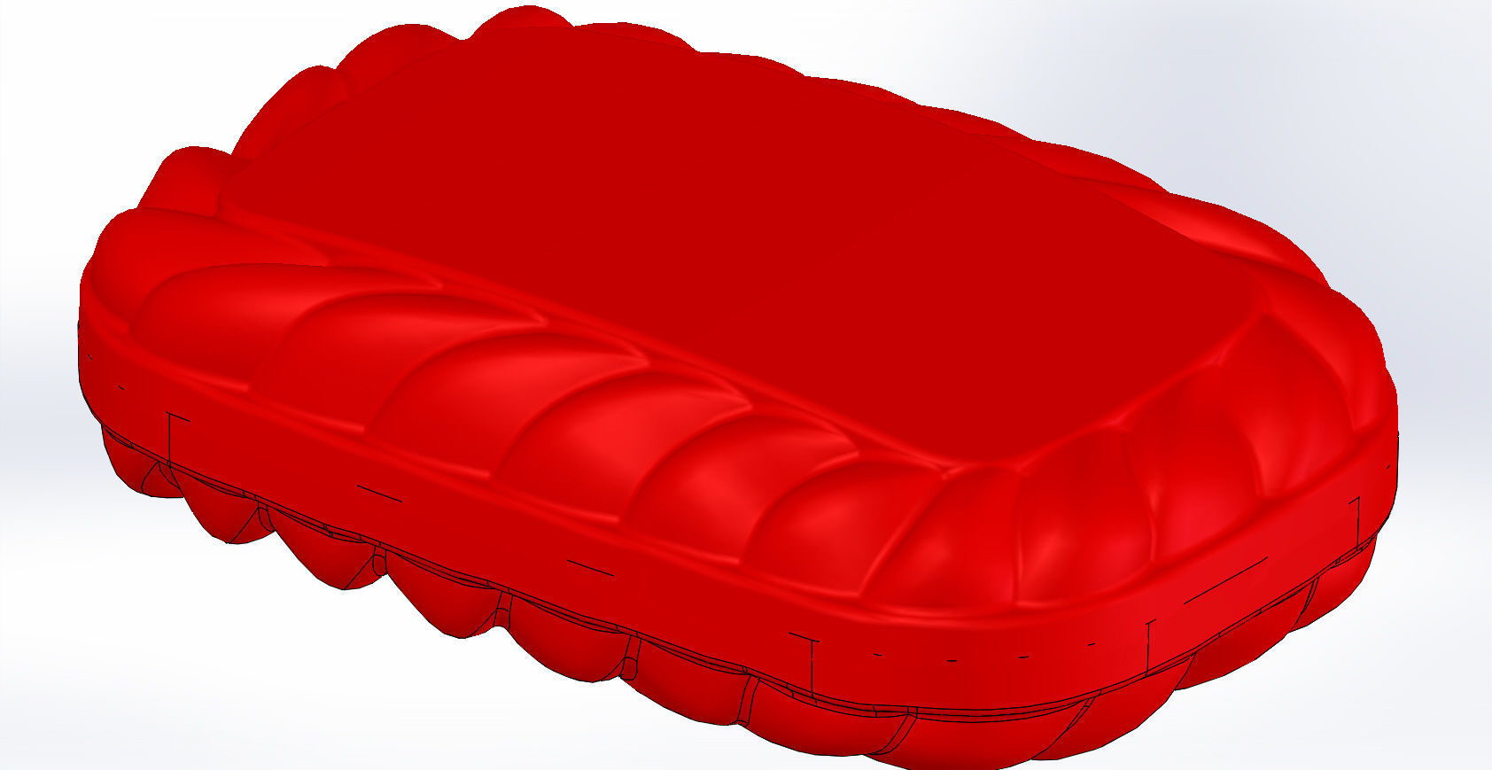 Retro soap dish for old photos 3D print model_2