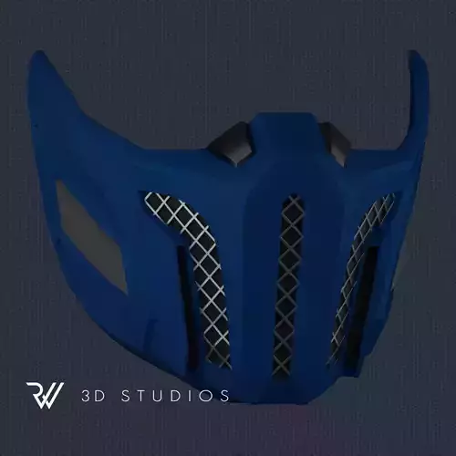 MK11 Sub-Zero Mask V10 - STL File