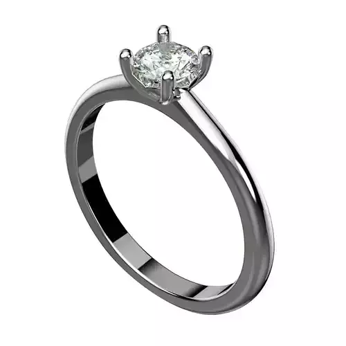 Engagement ring cute simple romantic