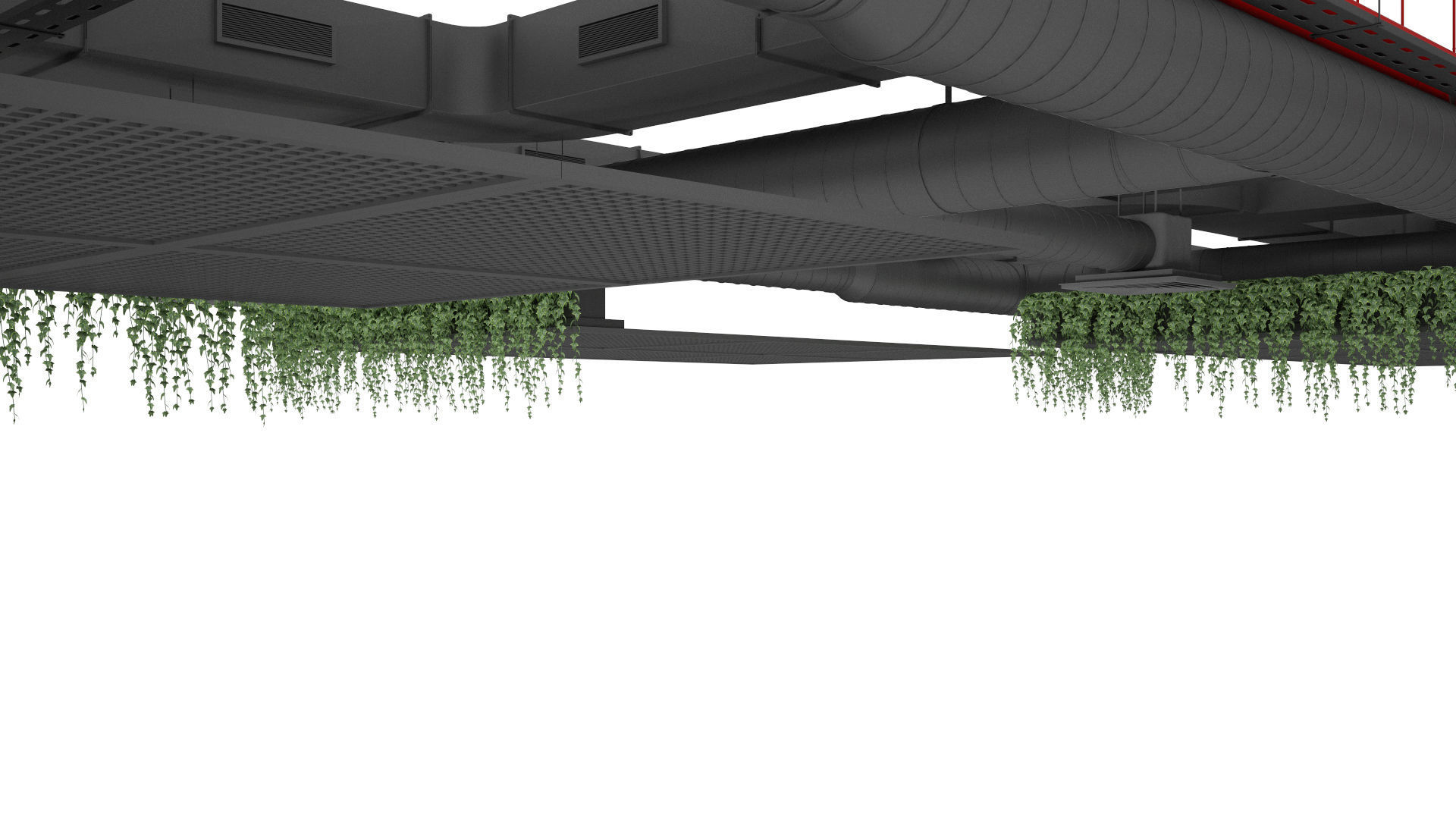 Ventilation system set 3D model_4