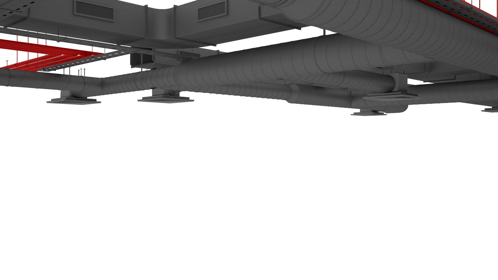 Ventilation system set 3D model_5