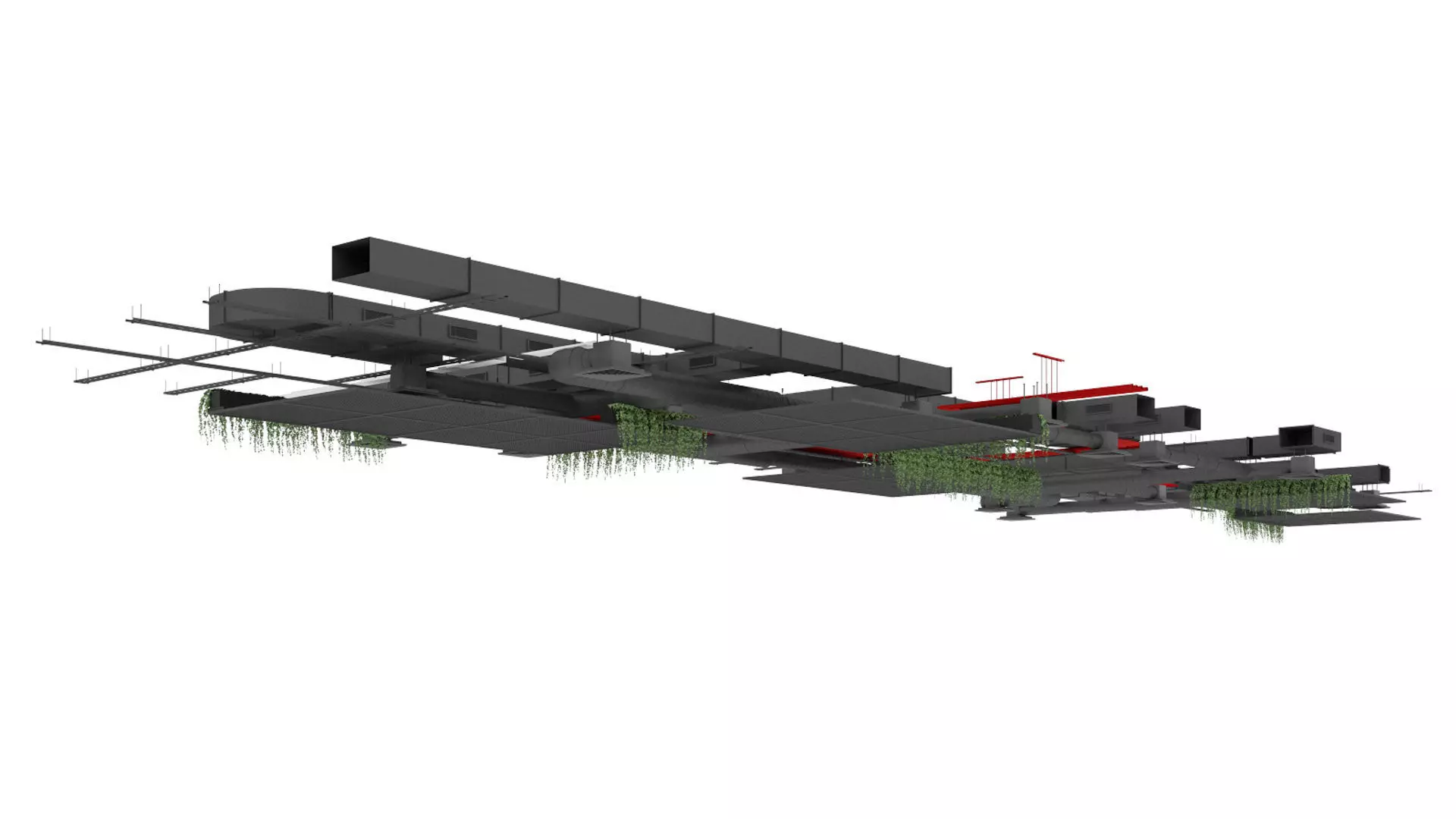 Ventilation system set 3D model_0