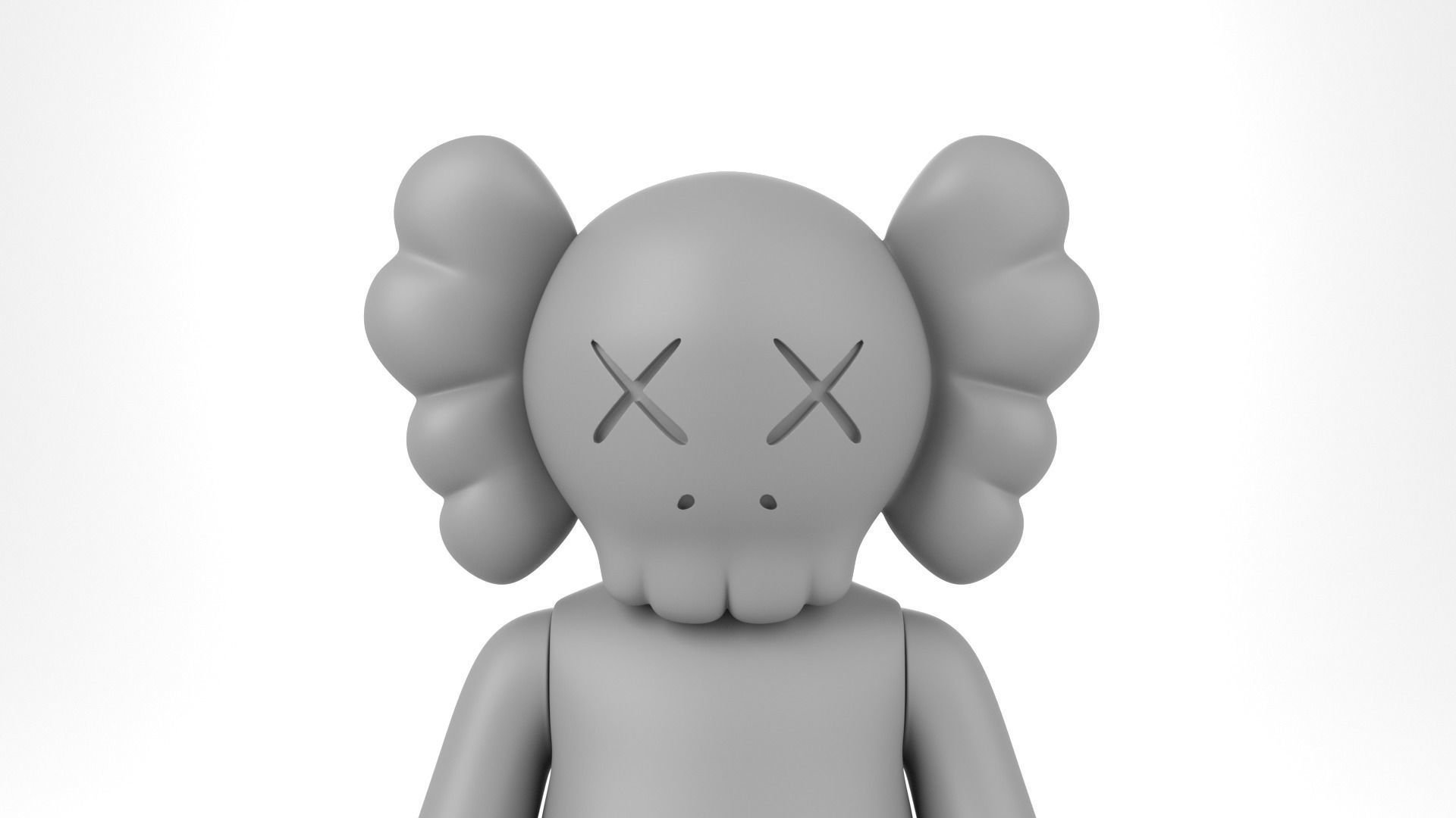 Kaws 1 3D print model_6
