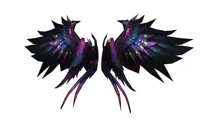 Purple-Black Wing
