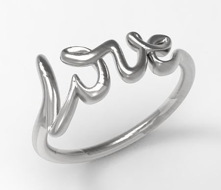 Love Ring  3D model