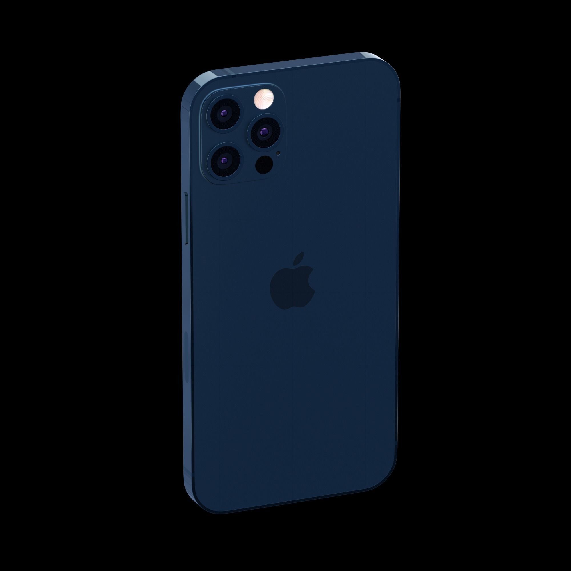 iPhone 12 pro 3D model Free low-poly 3D model_16