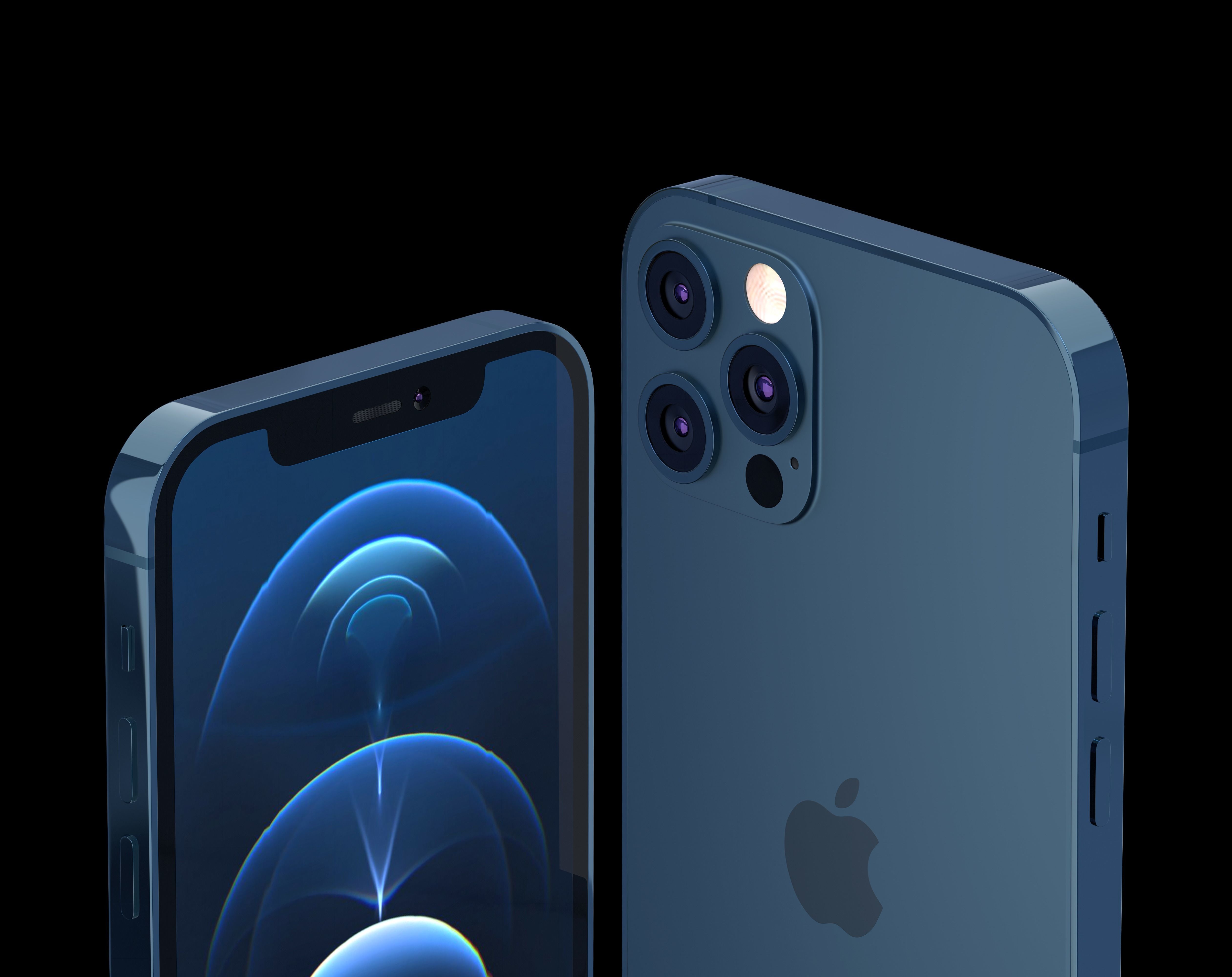iPhone 12 pro 3D model Free low-poly 3D model_25