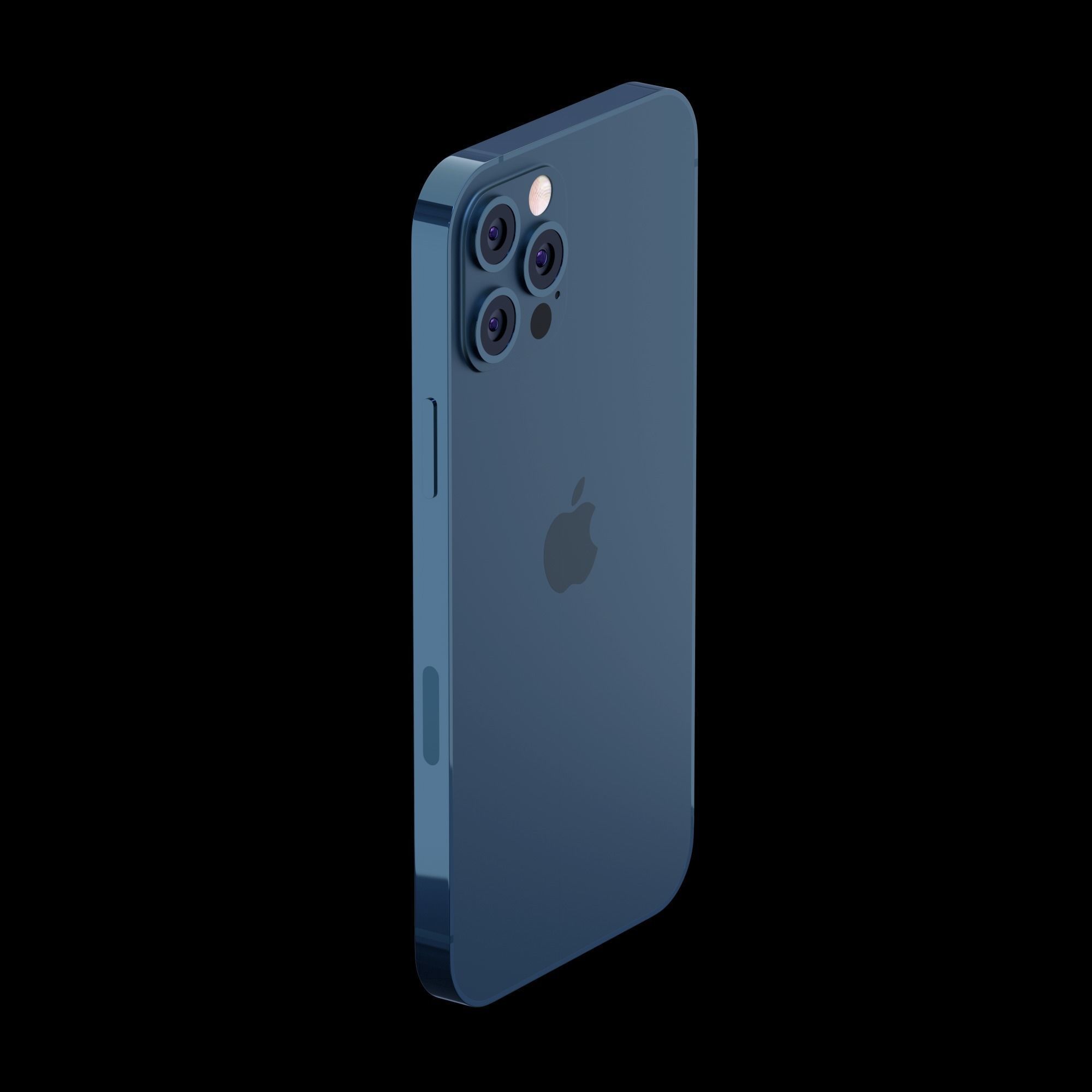 iPhone 12 pro 3D model Free low-poly 3D model_12