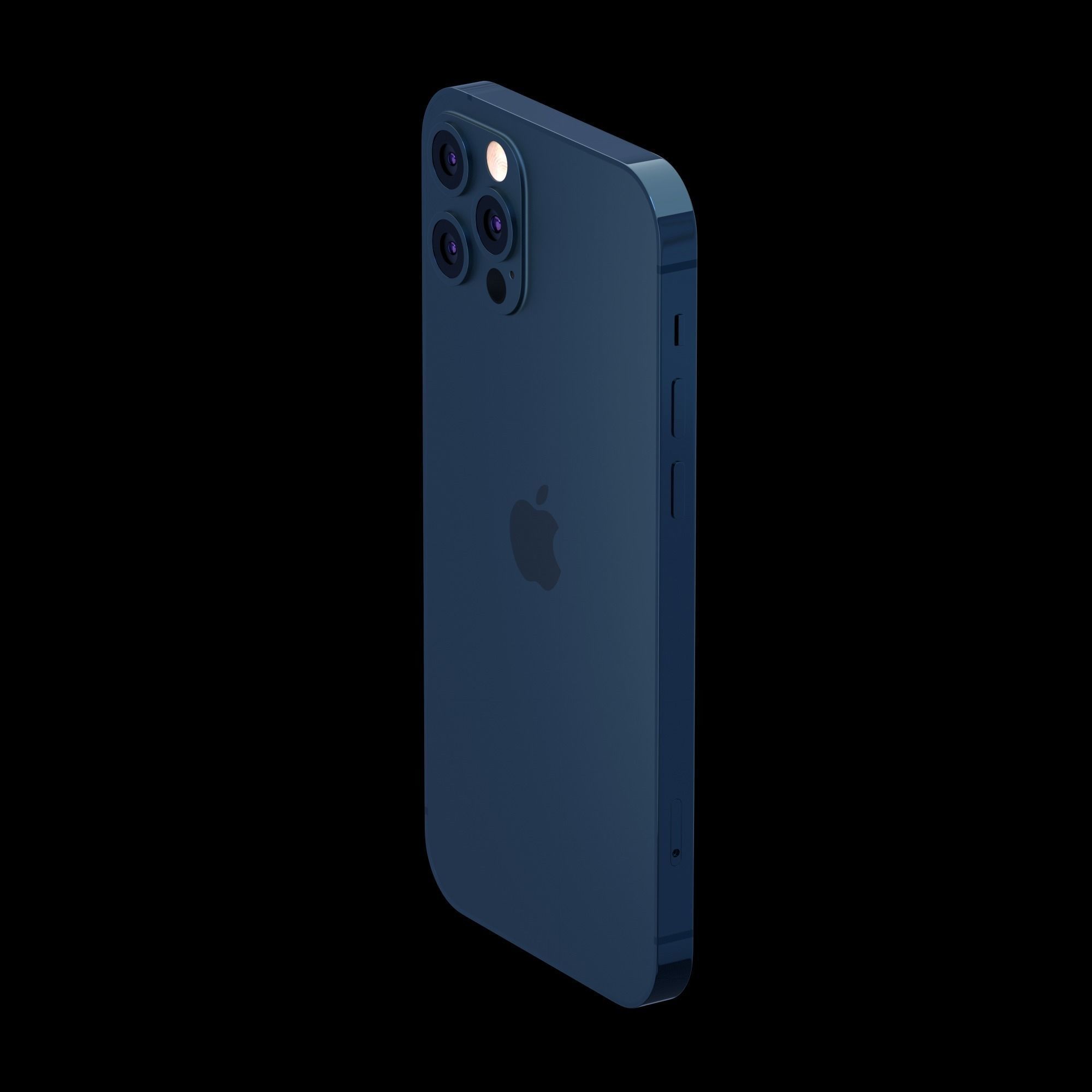 iPhone 12 pro 3D model Free low-poly 3D model_8