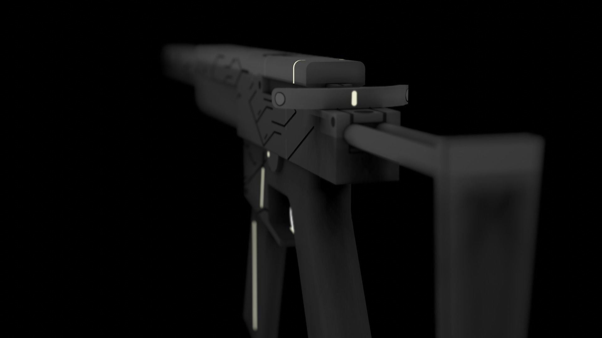 Valorant Minima Spectre FAN MADE Low-poly 3D model_3