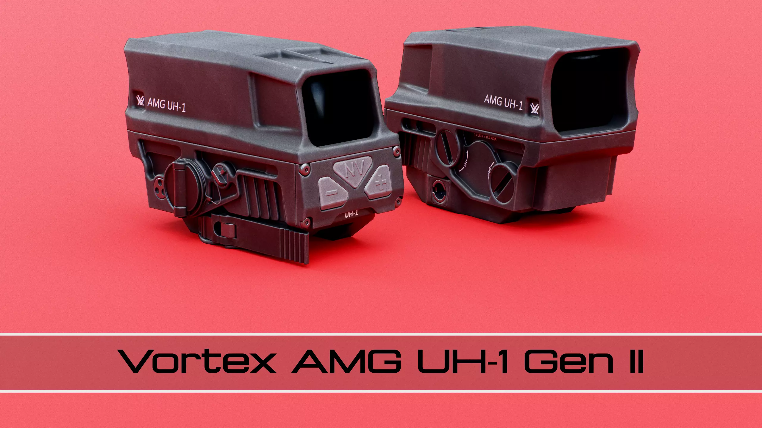Vortex AMG UH-1 Gen II Holographic Sight Low-poly 3D model_0