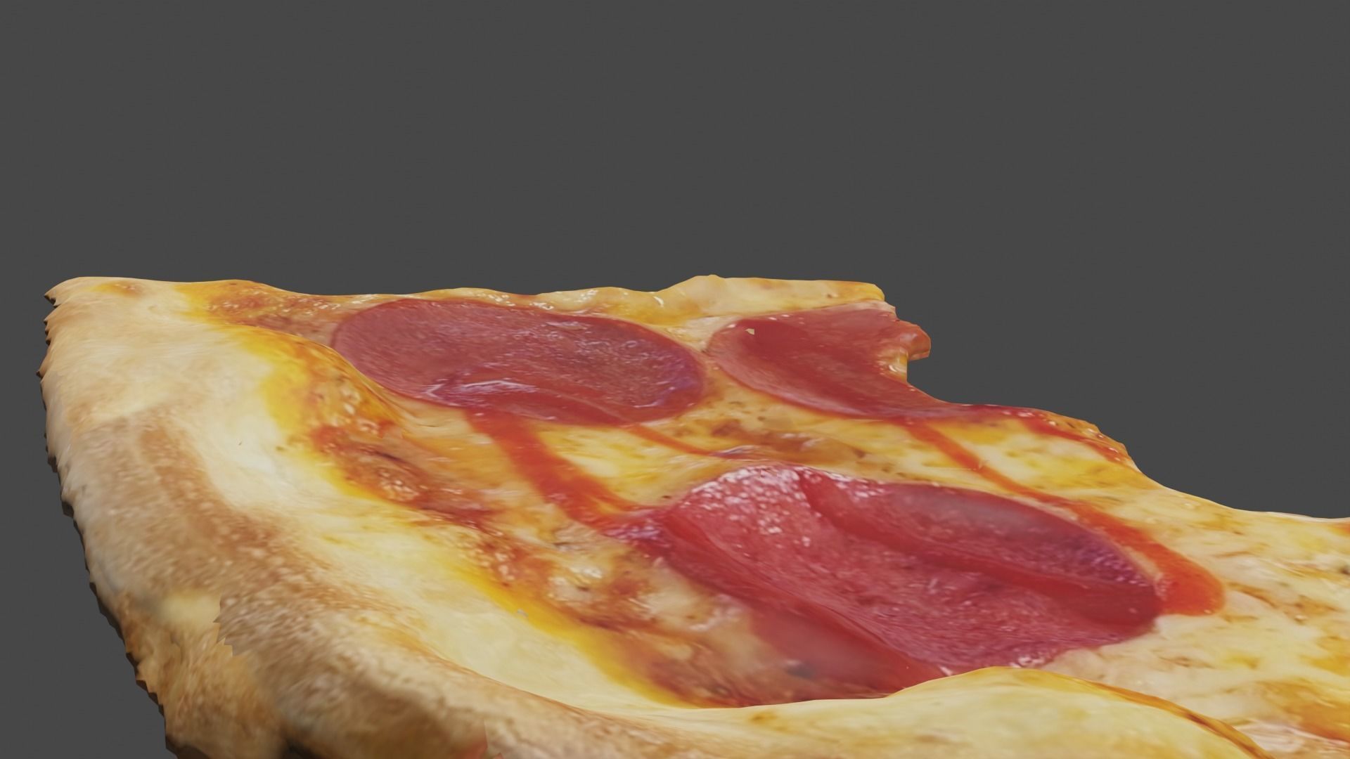 Pizza slice 3D model_3