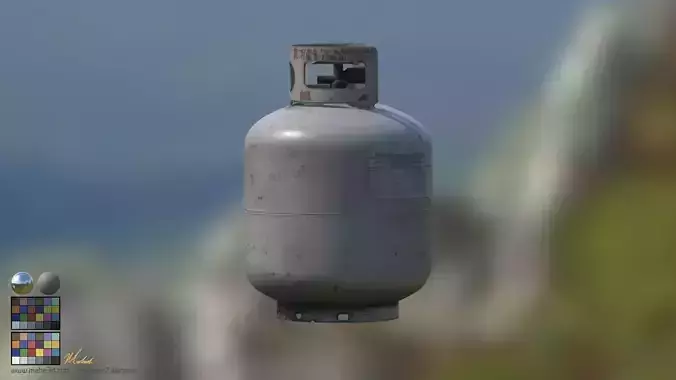 Propane gas cylinder
