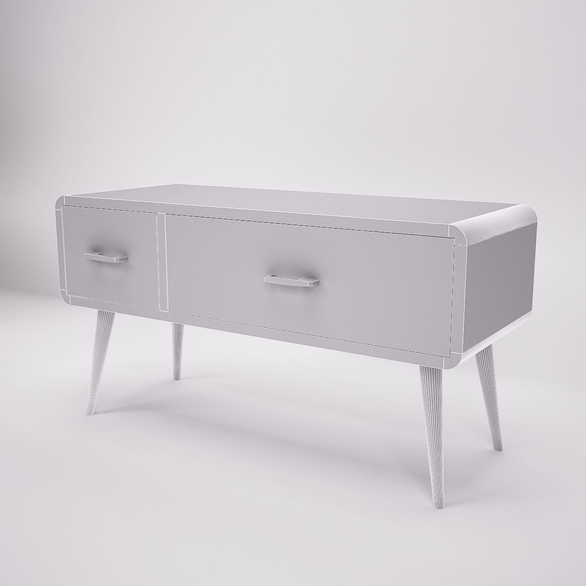 Drawer Cabinet Assy 2T Denver Series 3D model_6
