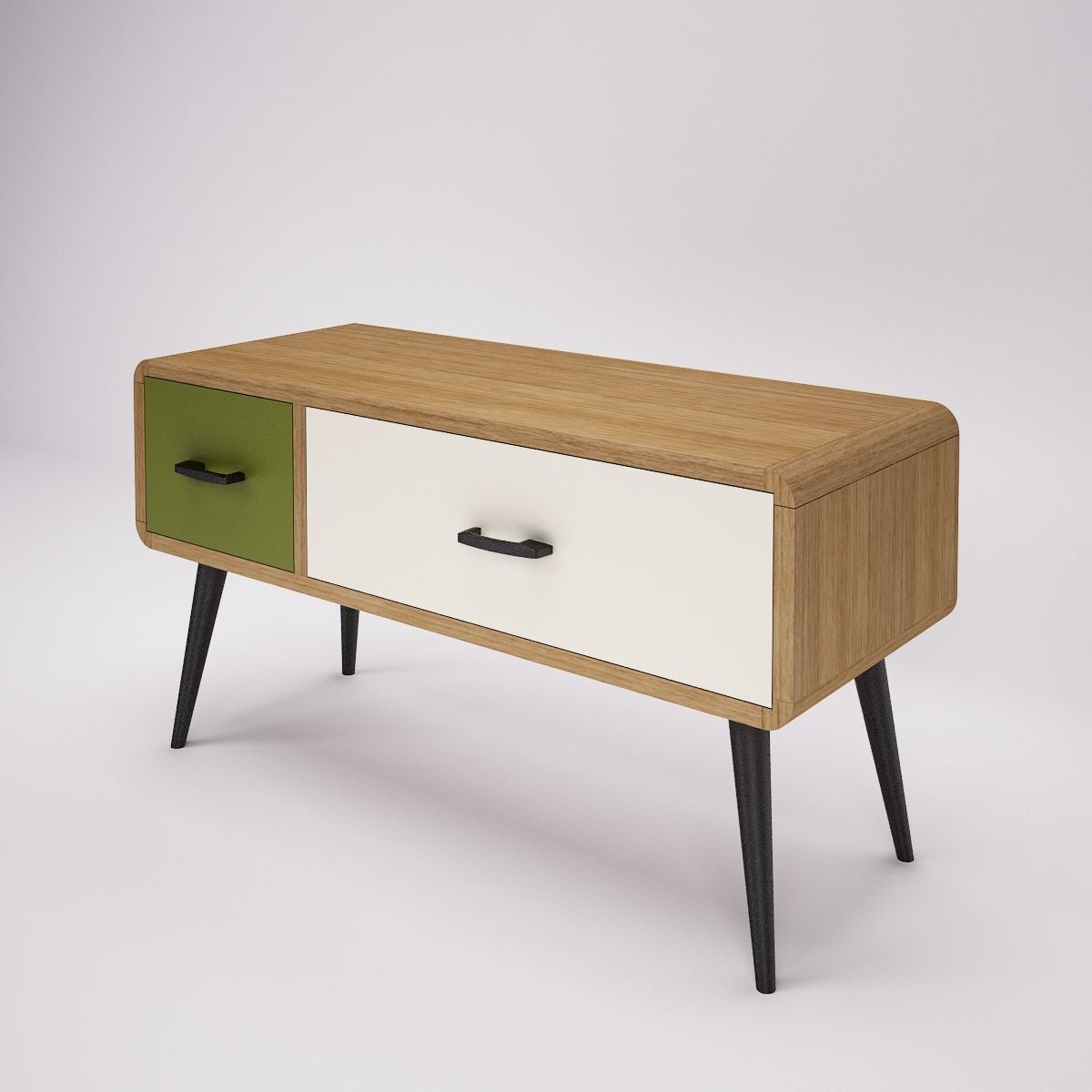 Drawer Cabinet Assy 2T Denver Series 3D model_5