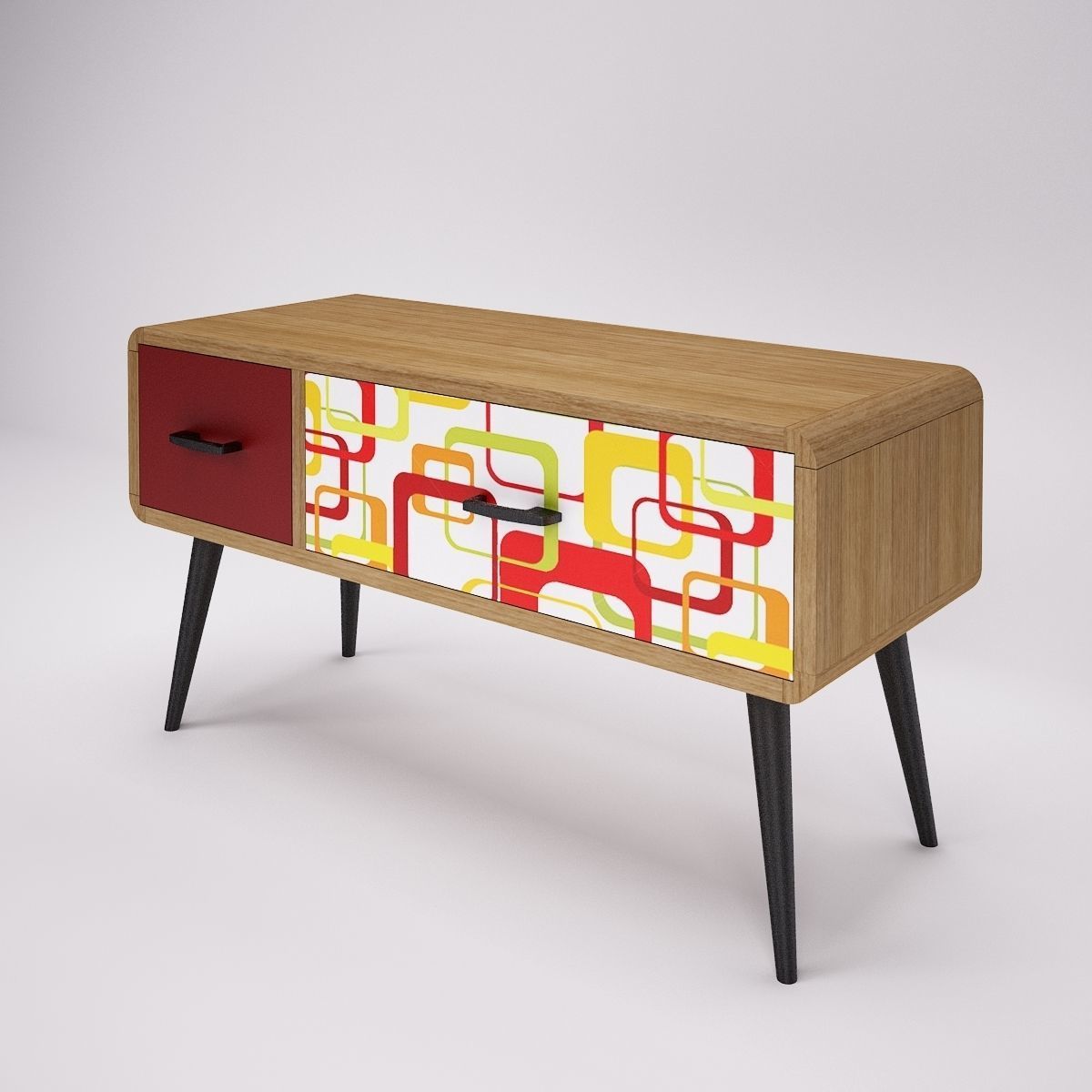 Drawer Cabinet Assy 2T Denver Series 3D model_2