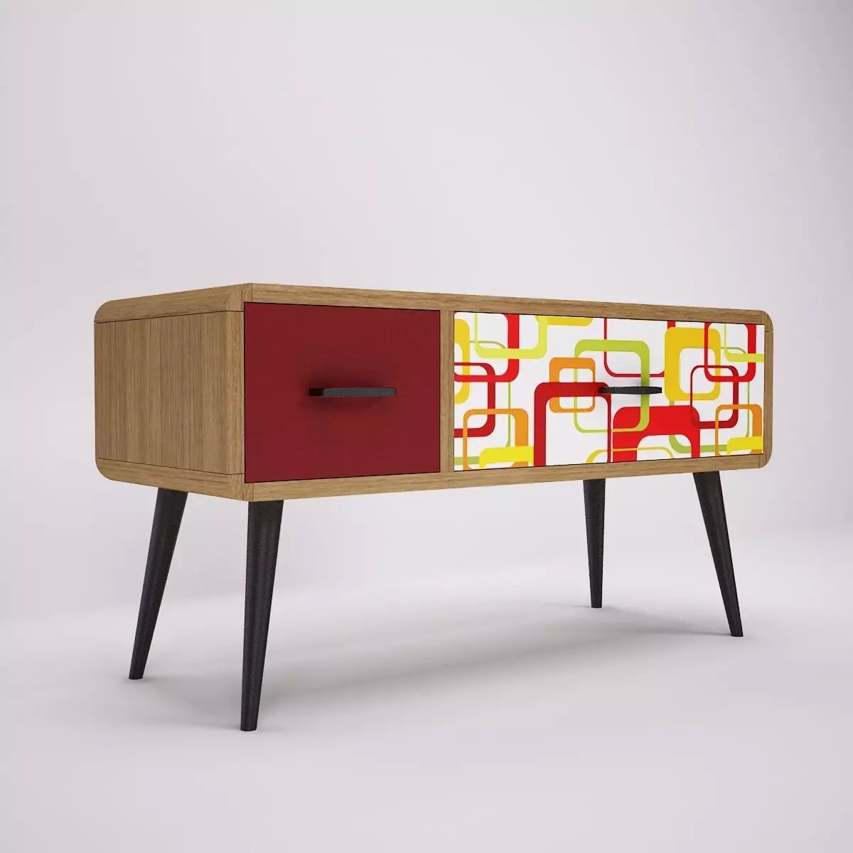 Drawer Cabinet Assy 2T Denver Series 3D model_0