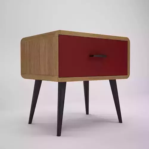 End Table 1T Denver Series 3D model