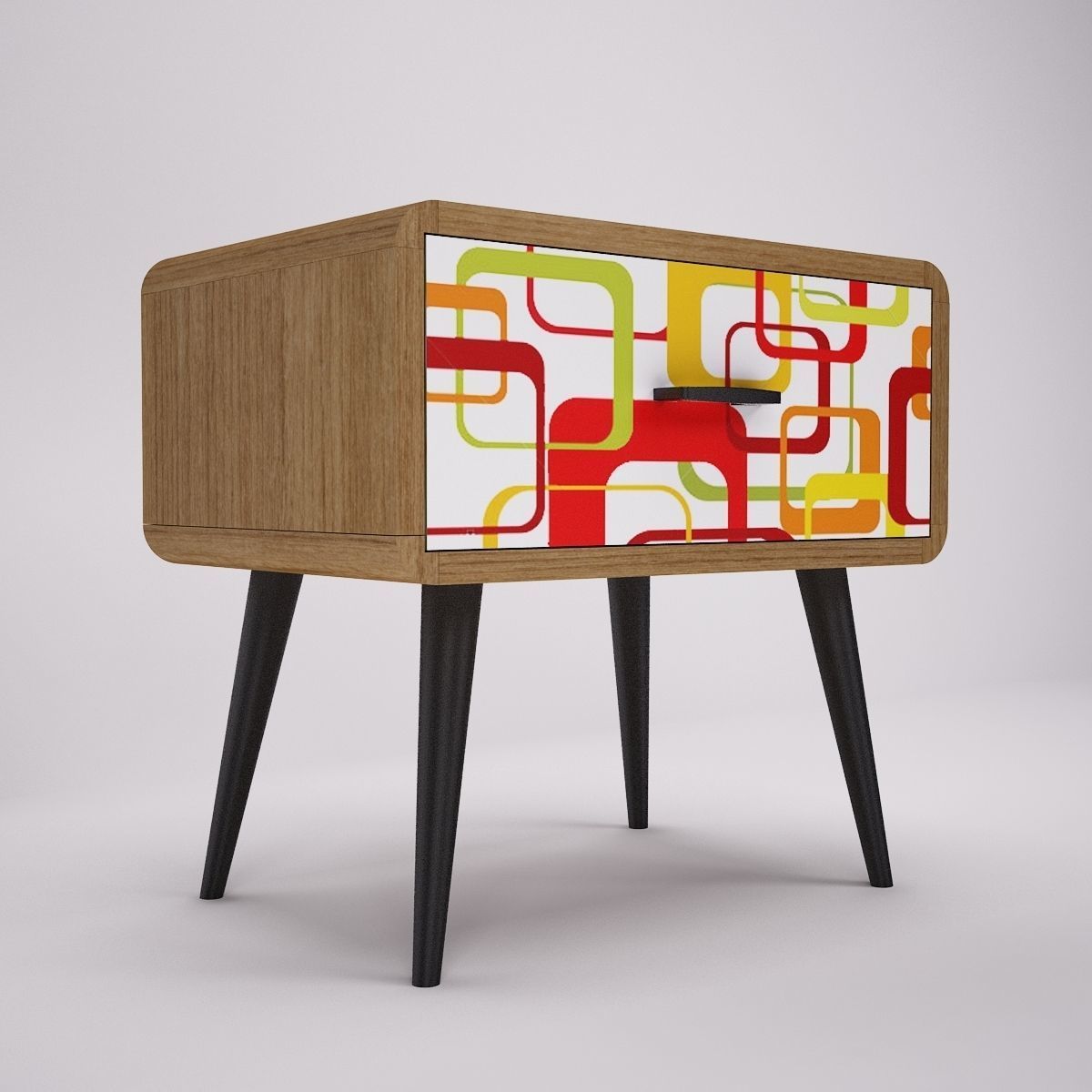 End Table 1T Denver Series 3D model_3