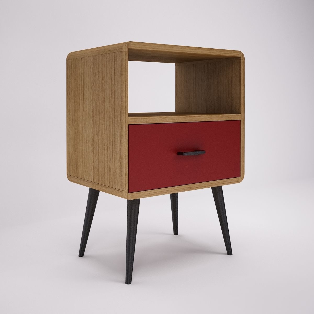 End Table 1T1E Denver Series 3D model_3