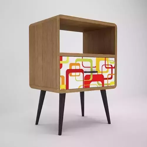 End Table 1T1E Denver Series 3D model