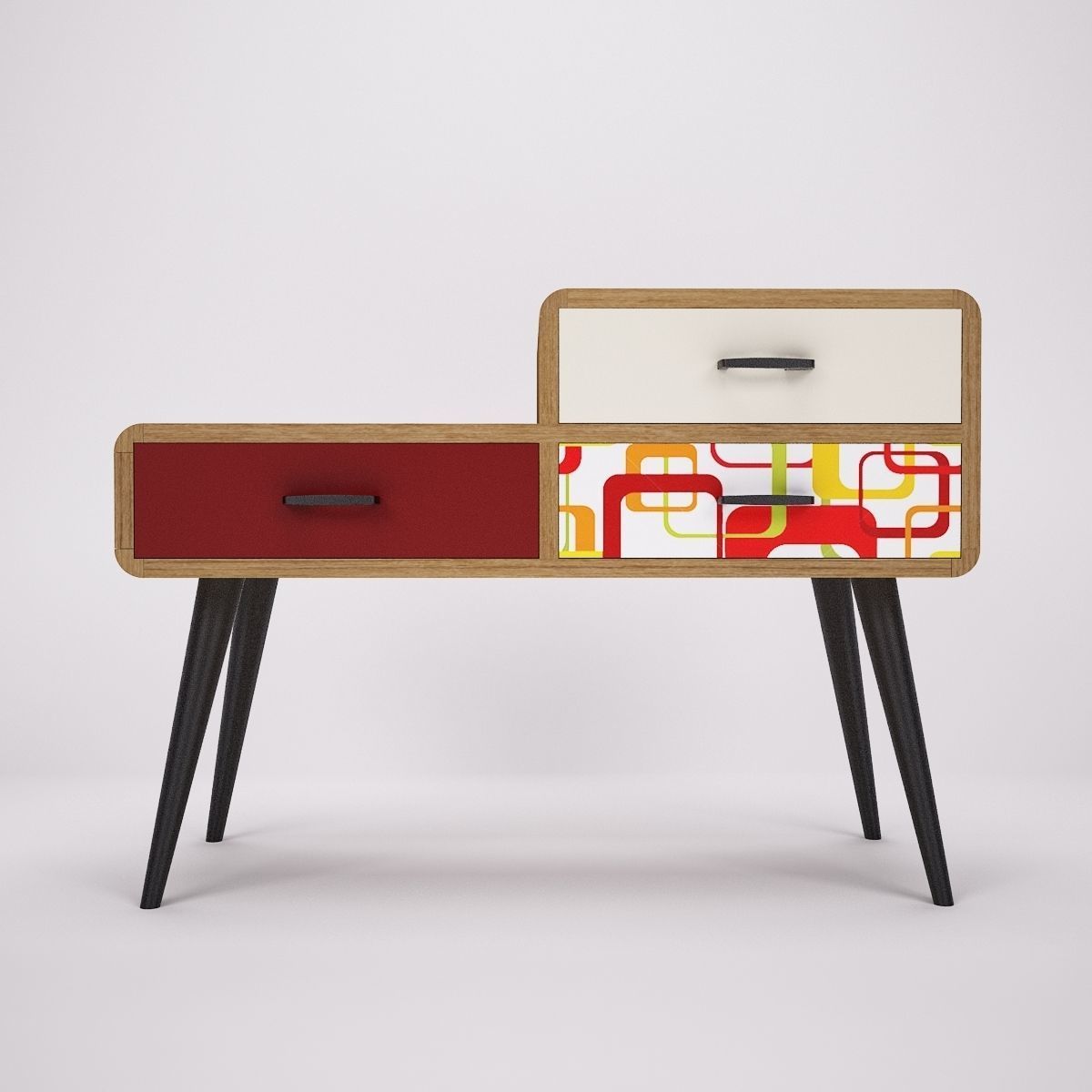 Phone Table 3T Denver Series 3D model_1