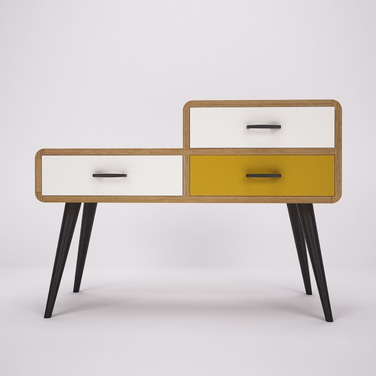 Phone Table 3T Denver Series 3D model_4