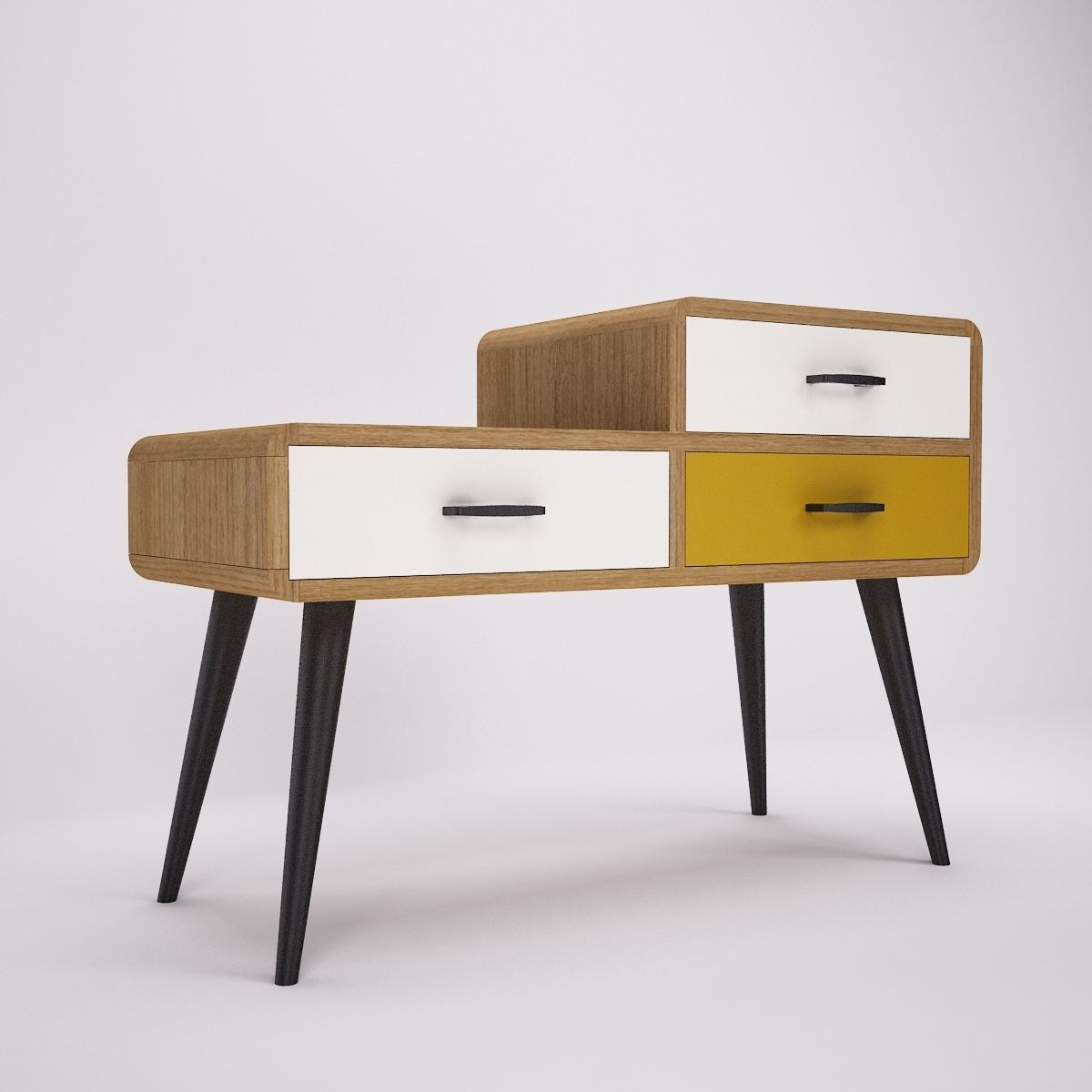 Phone Table 3T Denver Series 3D model_3