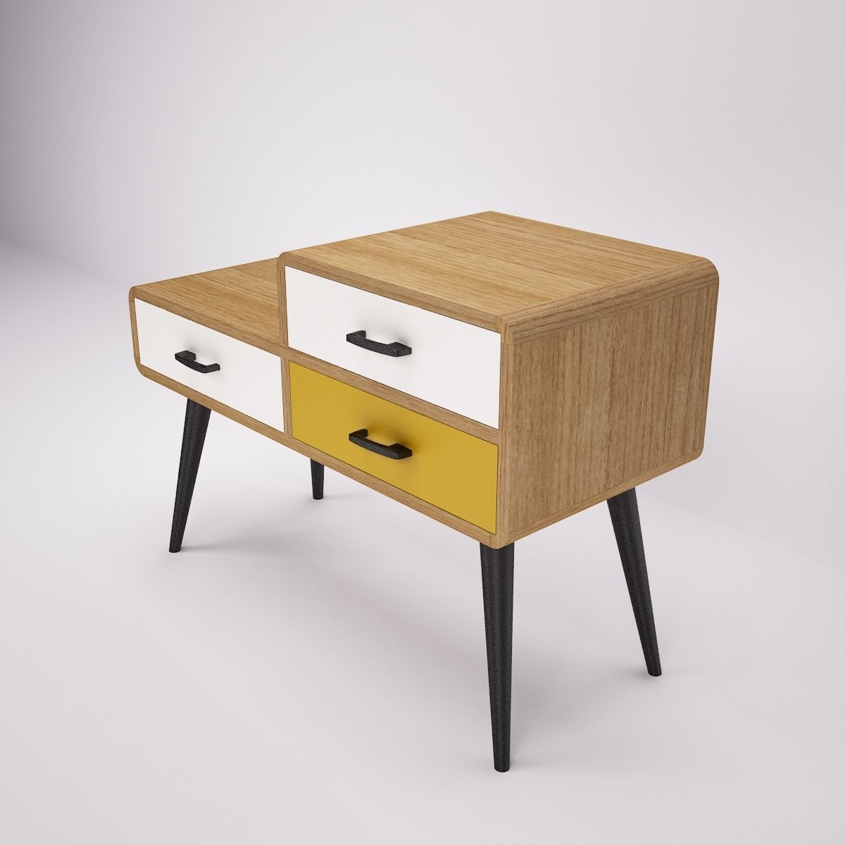 Phone Table 3T Denver Series 3D model_5