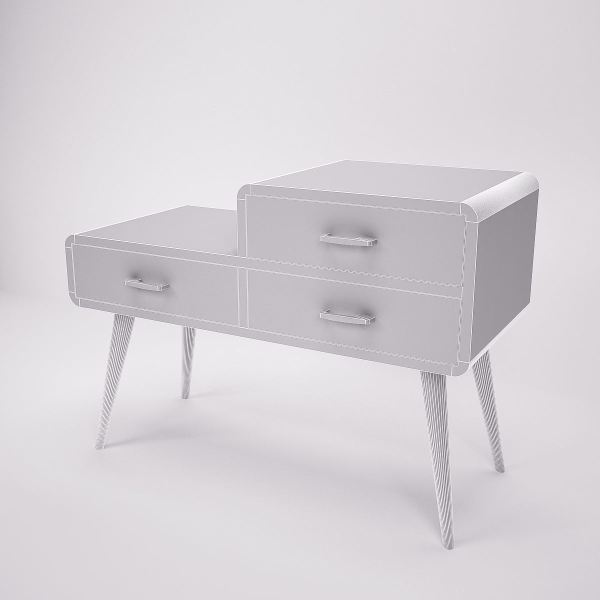 Phone Table 3T Denver Series 3D model_6