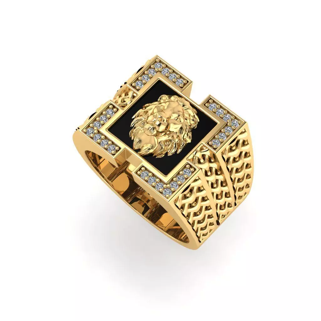 Anel masculino  3D print model_0