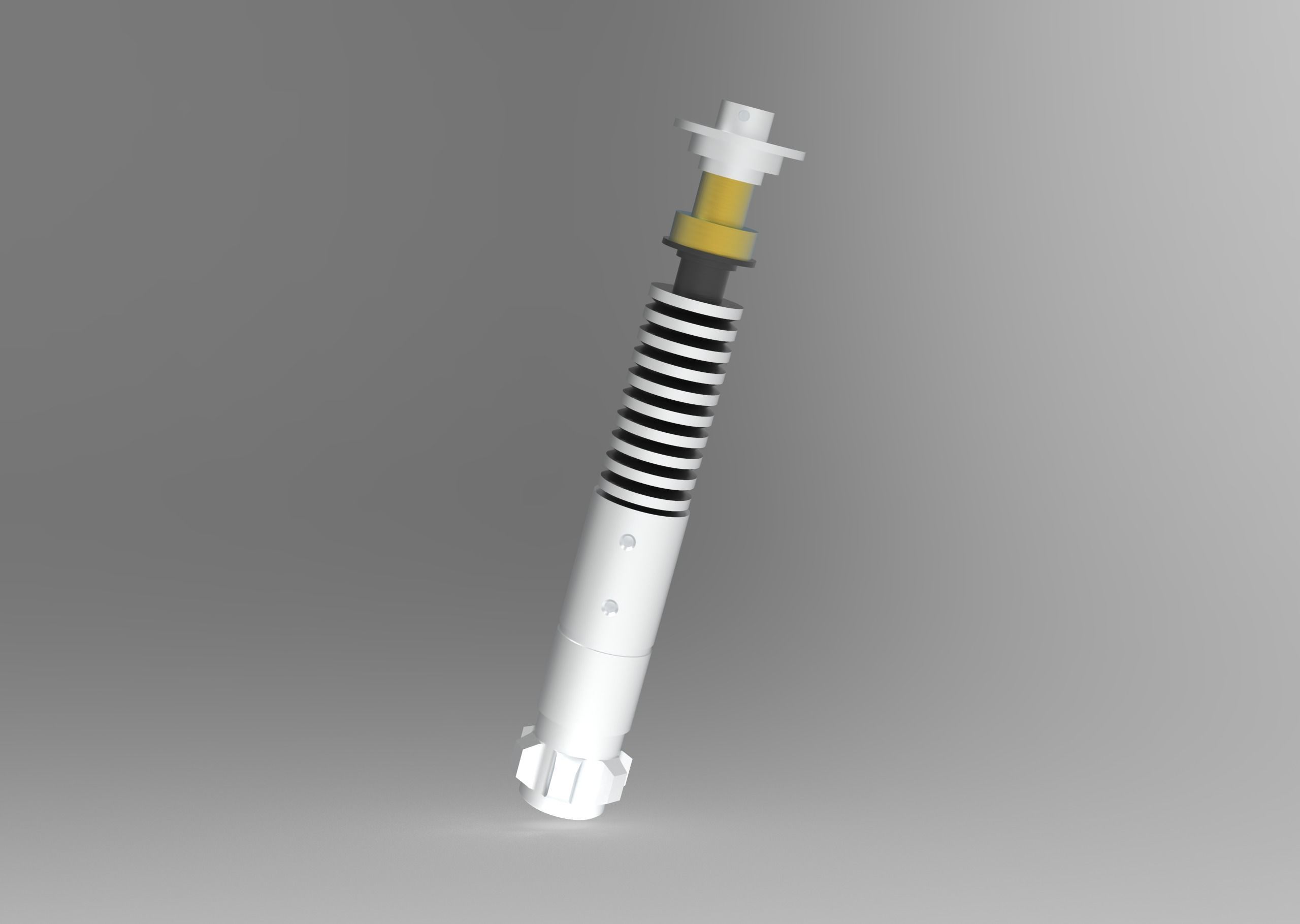 Luke Skywalker Lightsaber 3D print model_1
