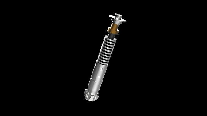 Luke Skywalker Lightsaber 3D print model