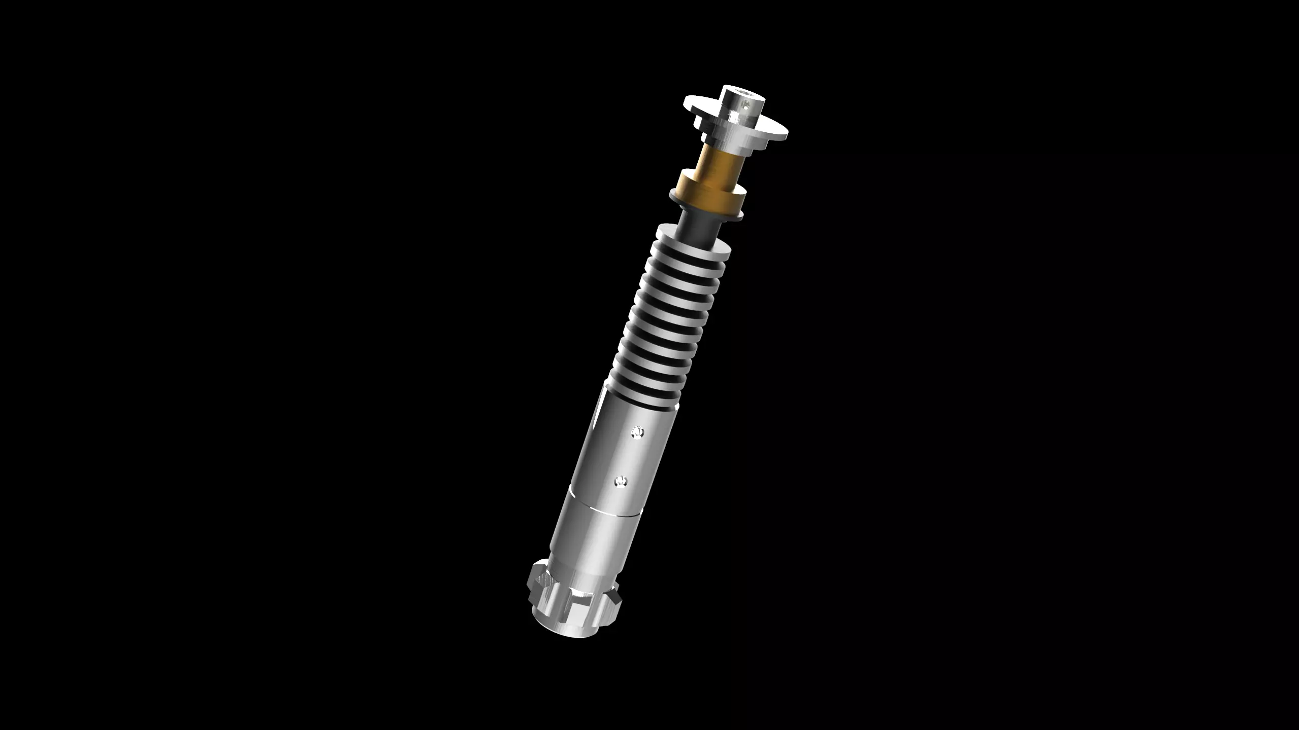 Luke Skywalker Lightsaber 3D print model_0