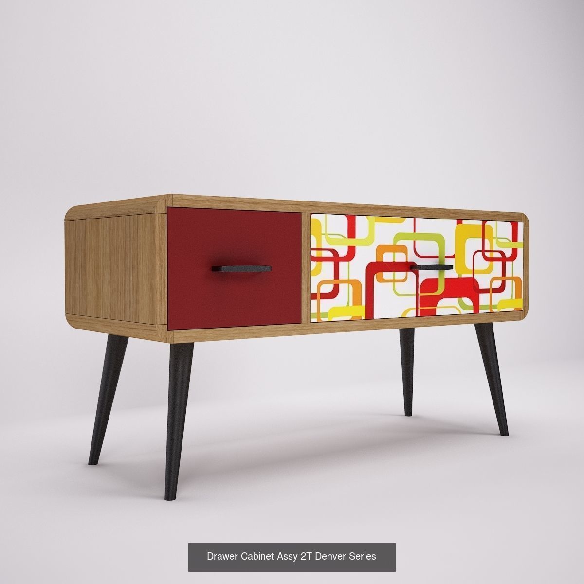 Denver Retro Series 3D Model Collection_7