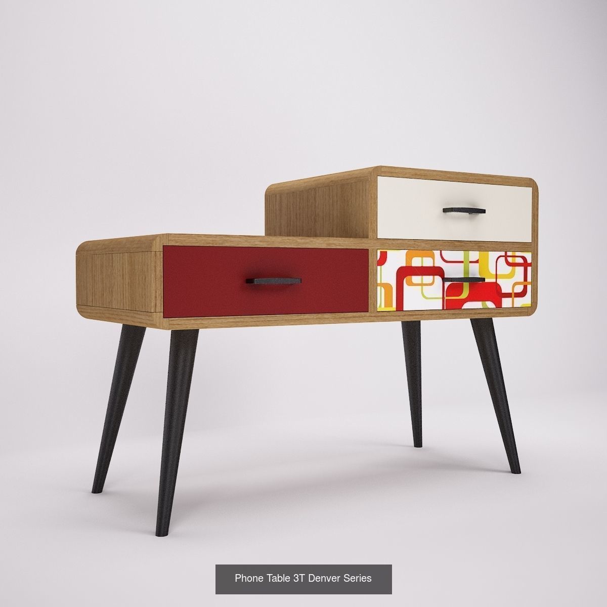 Denver Retro Series 3D Model Collection_11