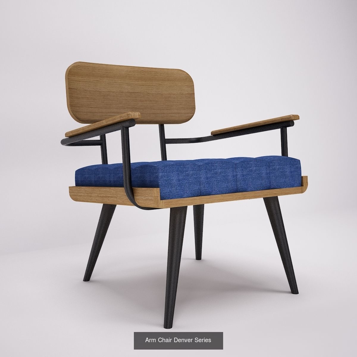 Denver Retro Series 3D Model Collection_1