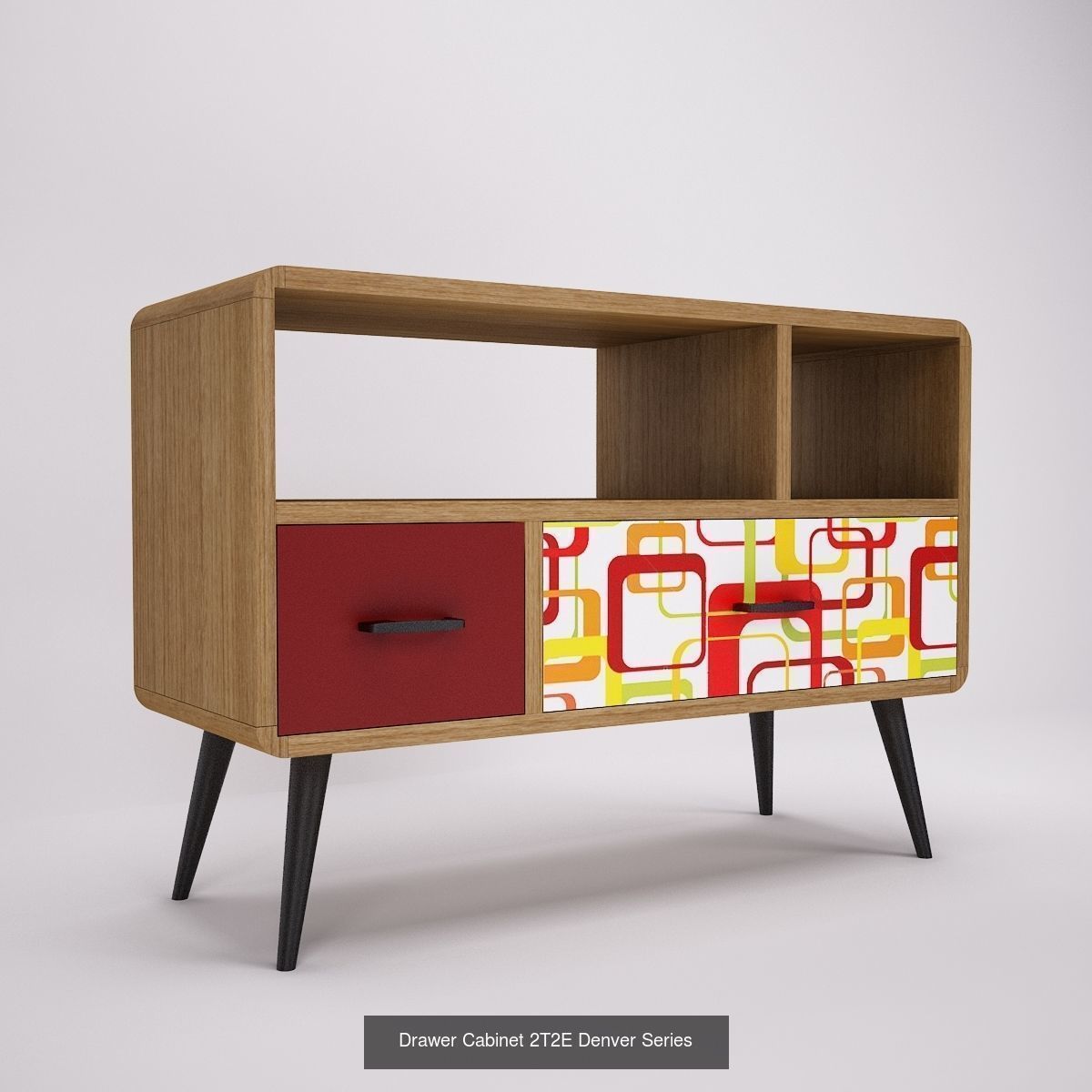 Denver Retro Series 3D Model Collection_5