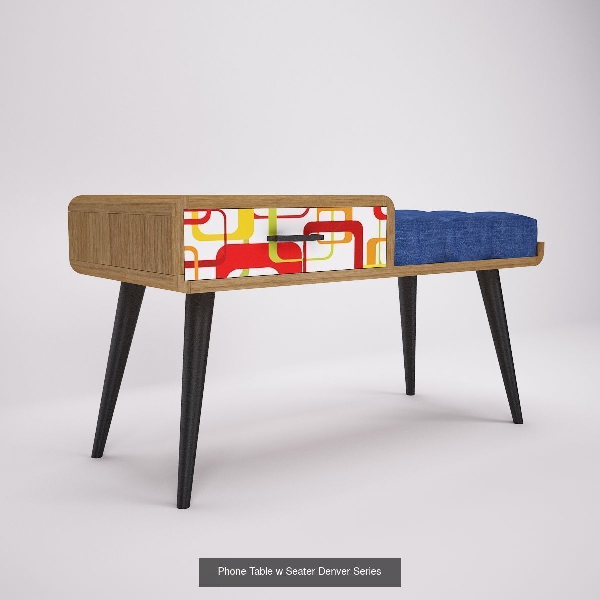 Denver Retro Series 3D Model Collection_12