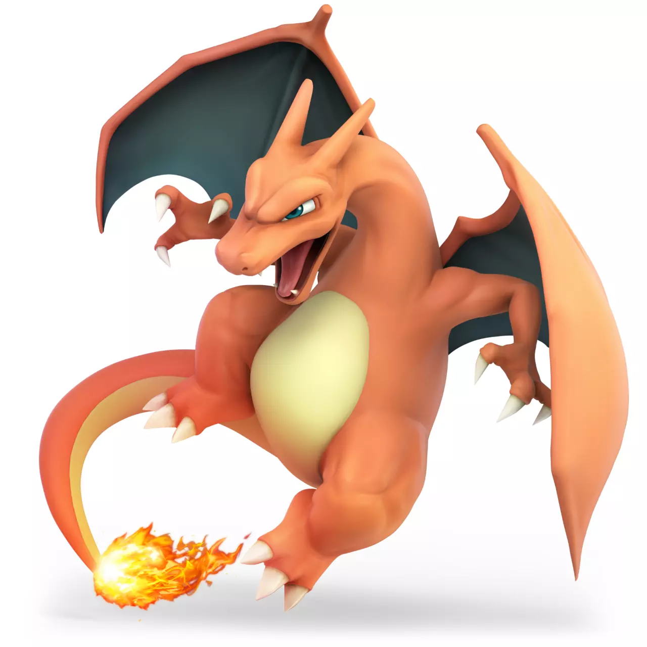 Animated Charizard Pokemon 3D Model Free low-poly 3D model_0