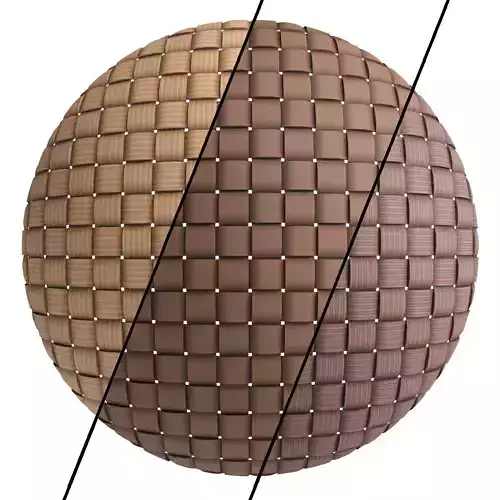 Wicker materials 7- PBR 4k by Sbsar